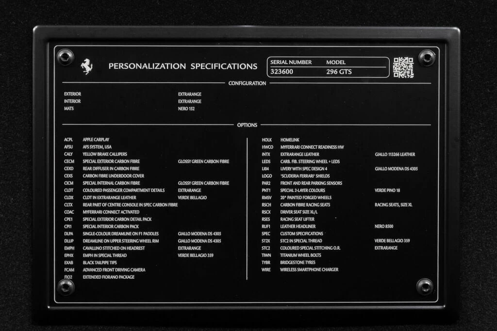 2025 Ferrari 296 GTS - Image 26 of 31