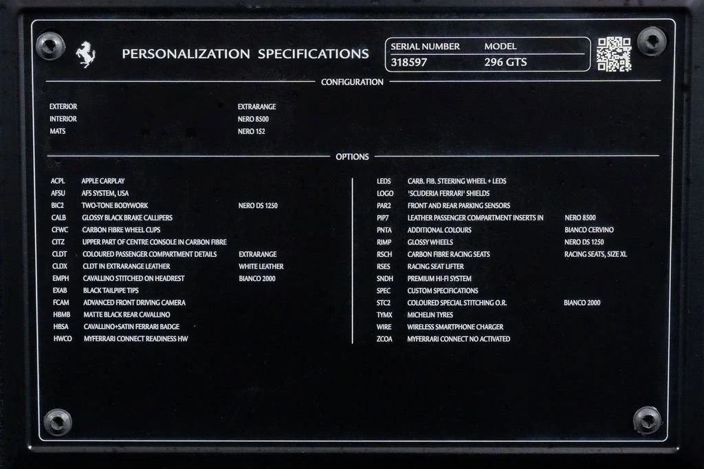 2025 Ferrari 296 GTS - Image 11 of 31