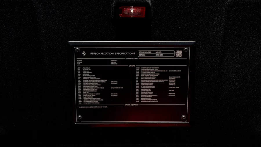 2025 Ferrari 296 GTS - Image 31 of 31