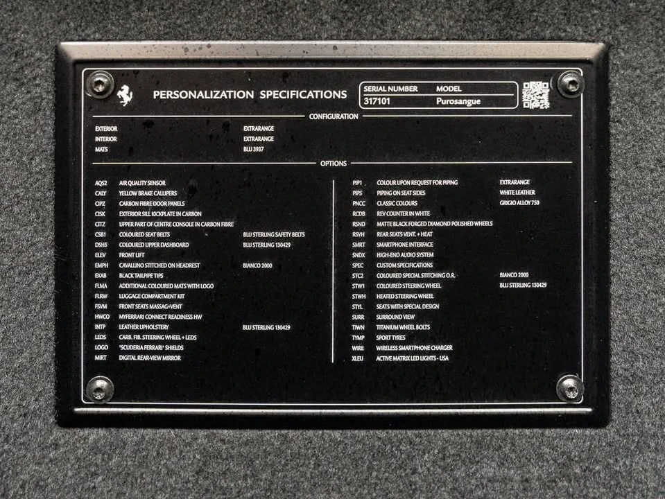 2025 Ferrari Purosangue - Image 20 of 20