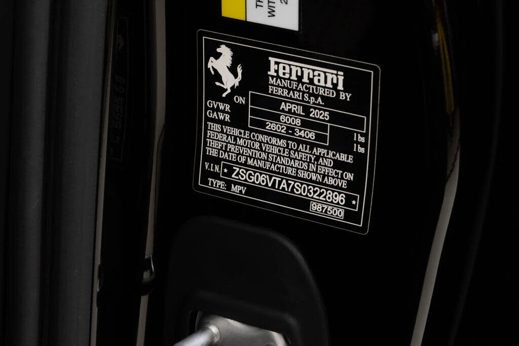 2025 Ferrari Purosangue - Image 30 of 31