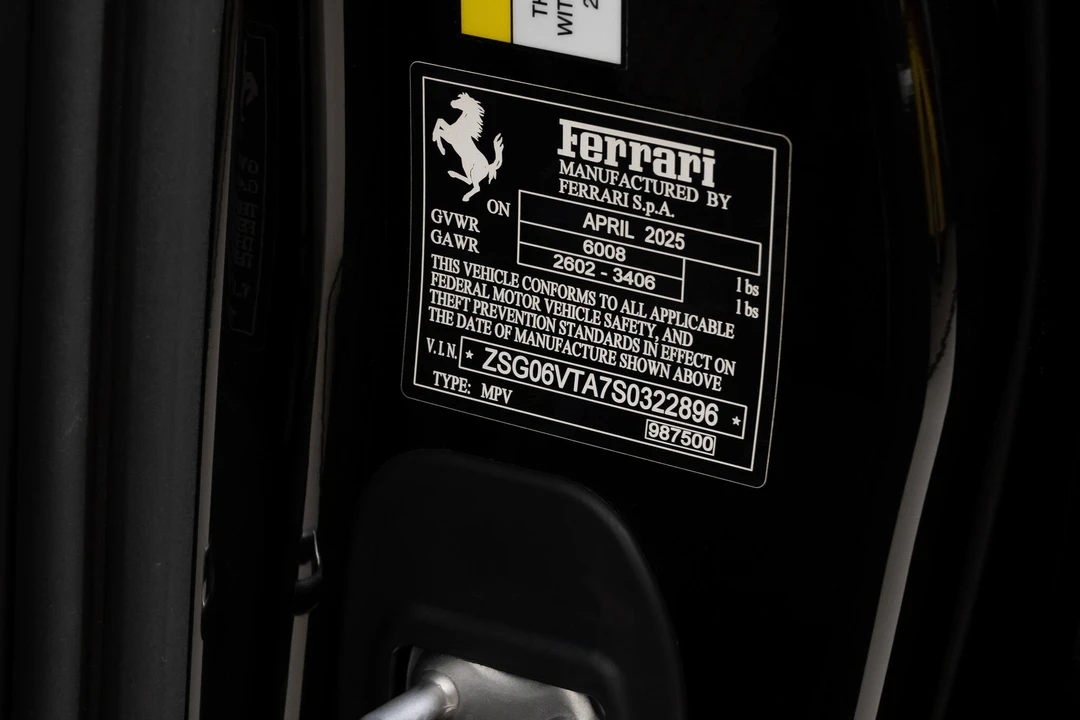 2025 Ferrari Purosangue - Image 30 of 31