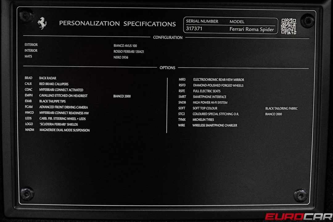 2025 Ferrari Roma Spider - Image 20 of 31