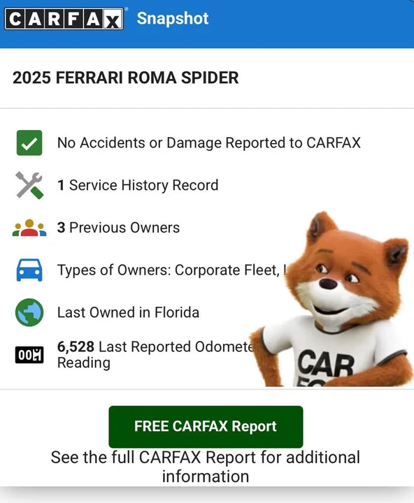 2025 Ferrari Roma Spider - Image 10 of 11
