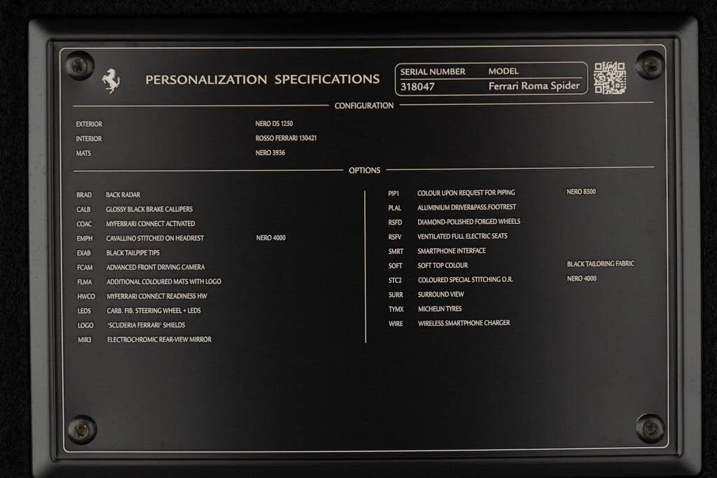 2025 Ferrari Roma Spider - Image 14 of 31
