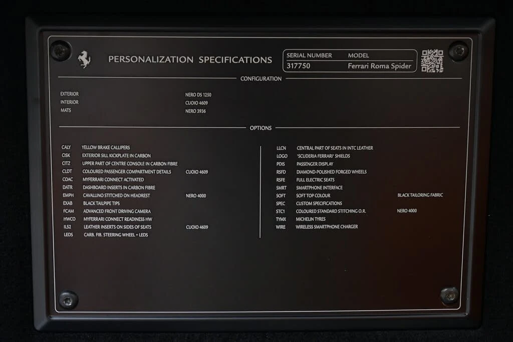 2025 Ferrari Roma Spider - Image 22 of 31