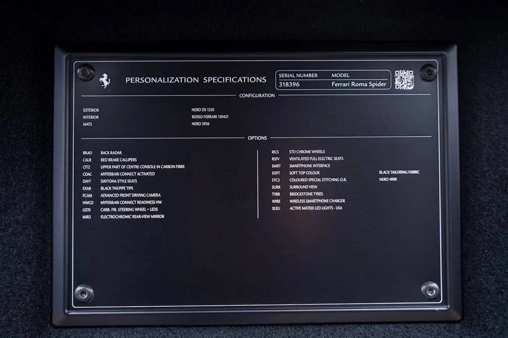 2025 Ferrari Roma Spider - Image 28 of 28