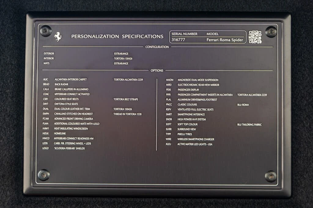 2025 Ferrari Roma Spider - Image 24 of 31