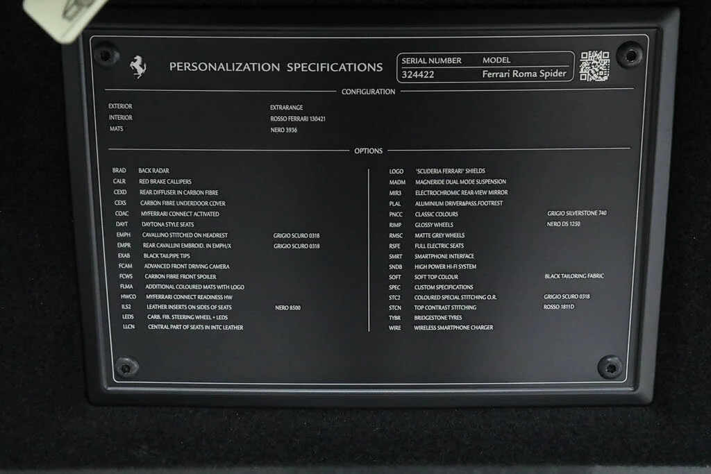 2025 Ferrari Roma Spider - Image 27 of 31