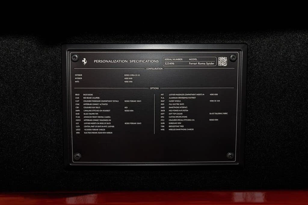 2025 Ferrari Roma Spider - Image 18 of 31