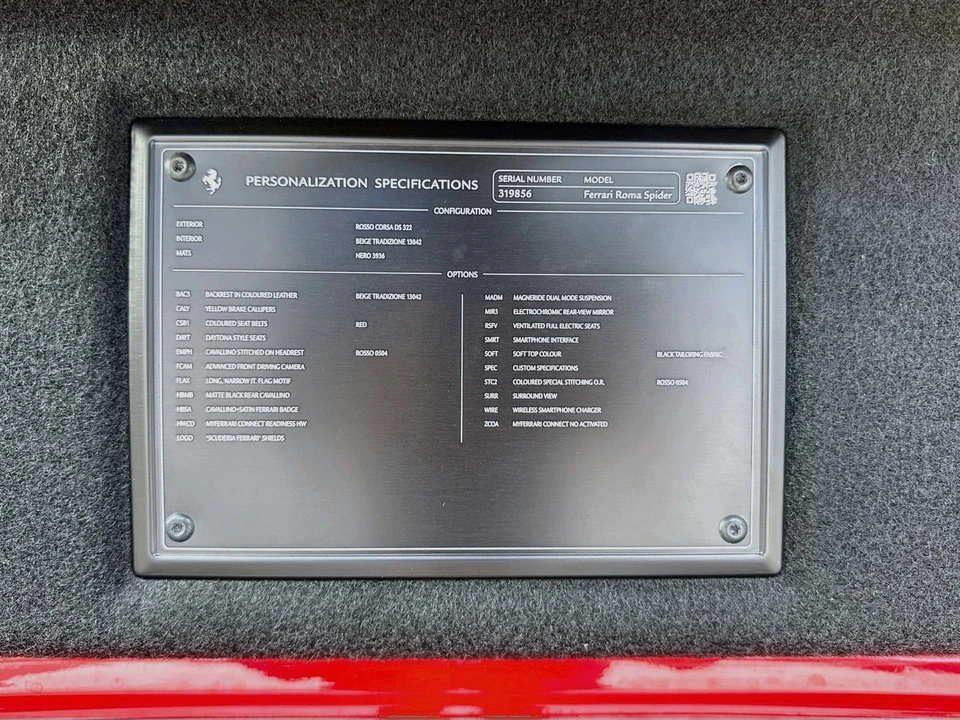 2025 Ferrari Roma Spider - Image 30 of 31