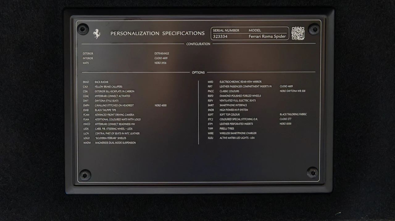 2025 Ferrari Roma Spider - Image 31 of 31