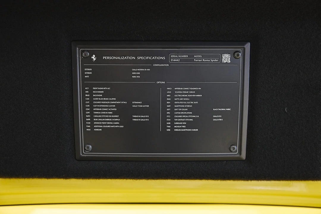 2025 Ferrari Roma Spider - Image 31 of 31