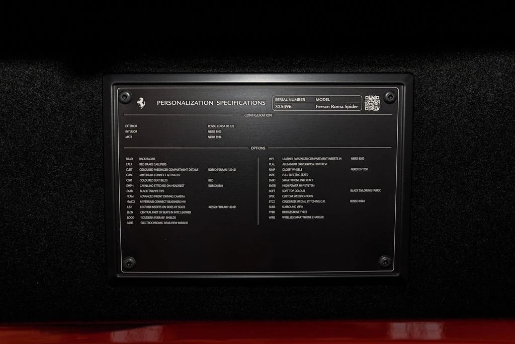 2025 Ferrari Roma Spider - Image 18 of 31