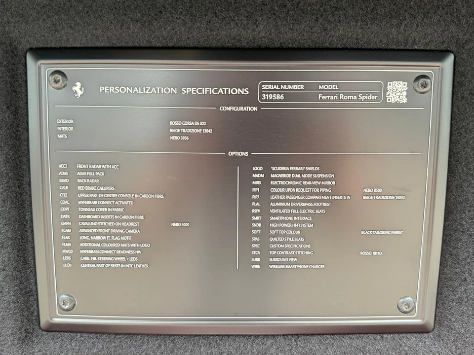 2025 Ferrari Roma Spider - Image 3 of 31