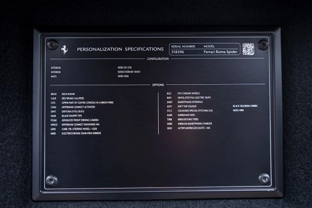 2025 Ferrari Roma Spider - Image 26 of 26