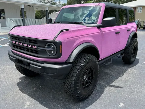 2025 Ford Bronco Black Heart Pink Sparkle Bayshore Bronco