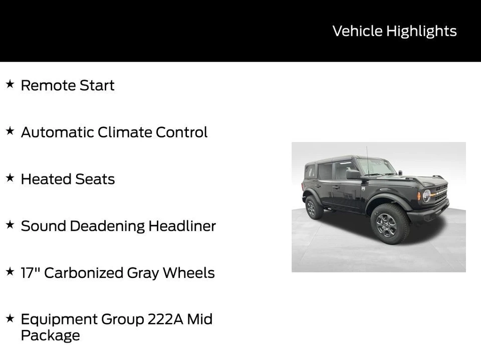 2025 Ford Bronco 6th Gen - Image 5 of 12