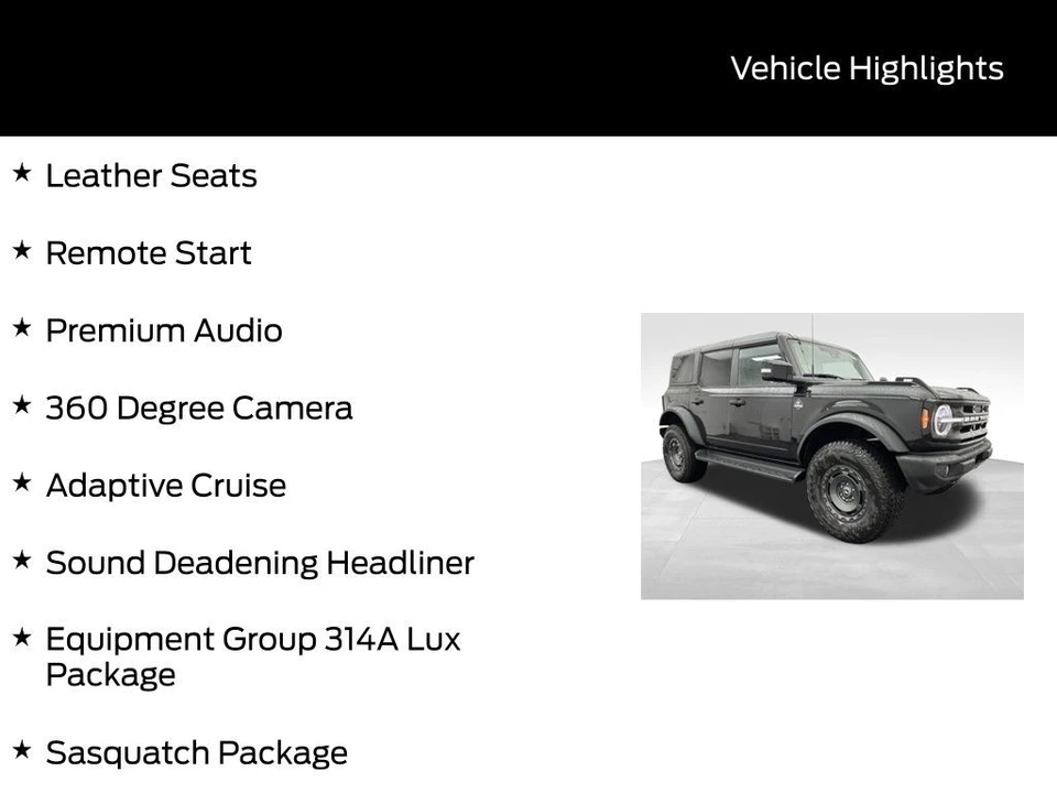 2025 Ford Bronco 6th Gen - Image 5 of 12