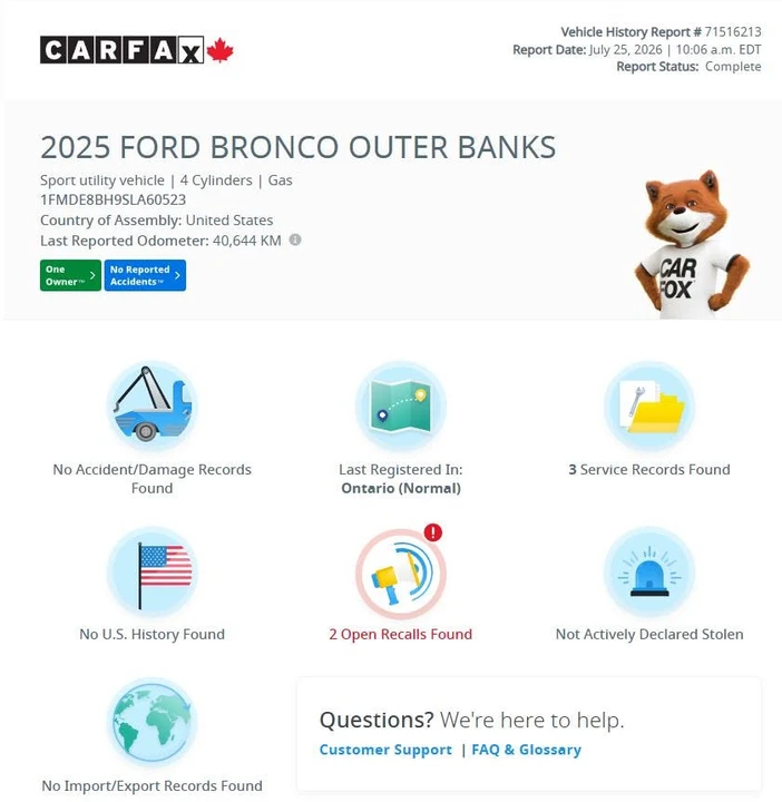 2025 Ford Bronco 6th Gen - Image 2 of 20