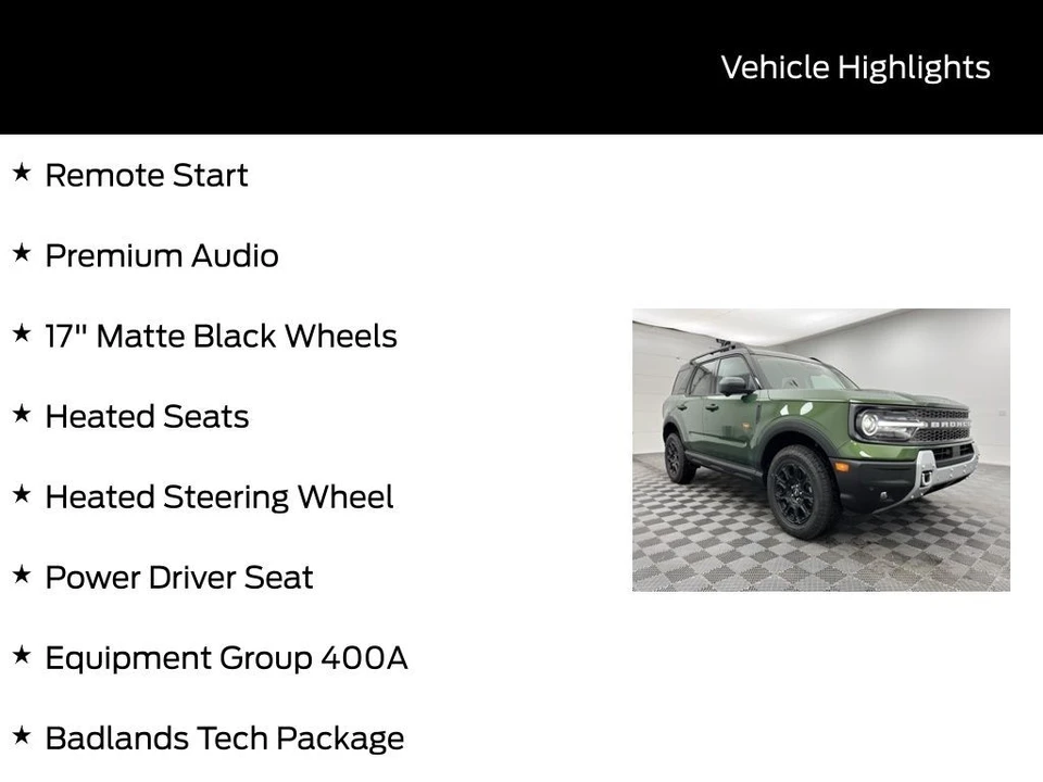 2025 Ford Bronco Sport - Image 5 of 12