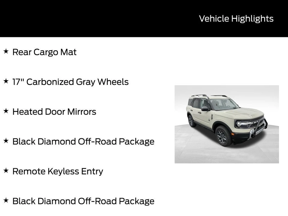 2025 Ford Bronco Sport - Image 6 of 12