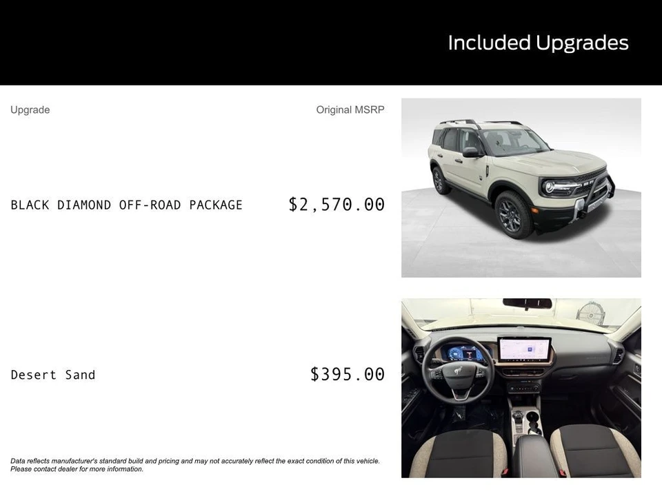 2025 Ford Bronco Sport - Image 3 of 12