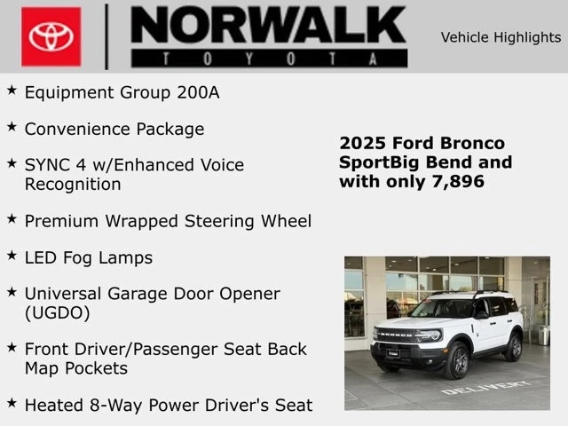 2025 Ford Bronco Sport - Image 10 of 12
