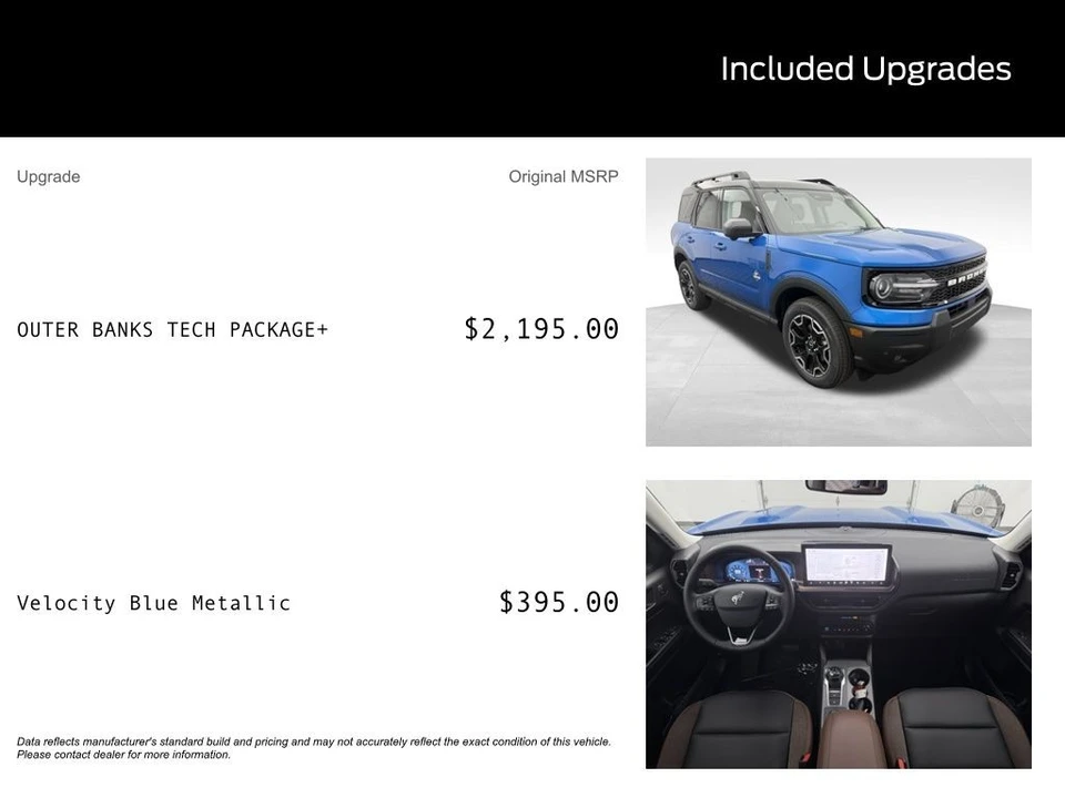 2025 Ford Bronco Sport - Image 3 of 12
