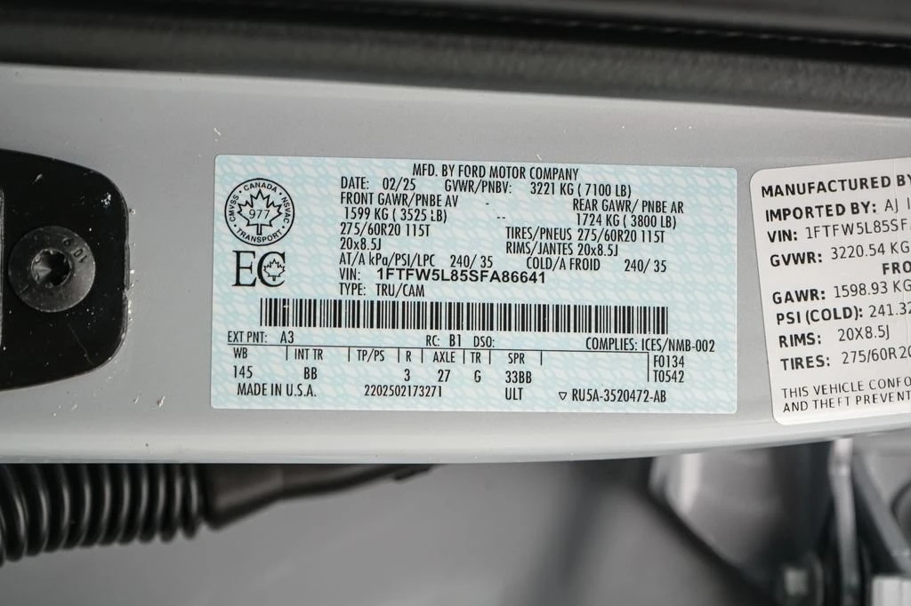 2025 Ford F-150 14th Gen - Image 25 of 25