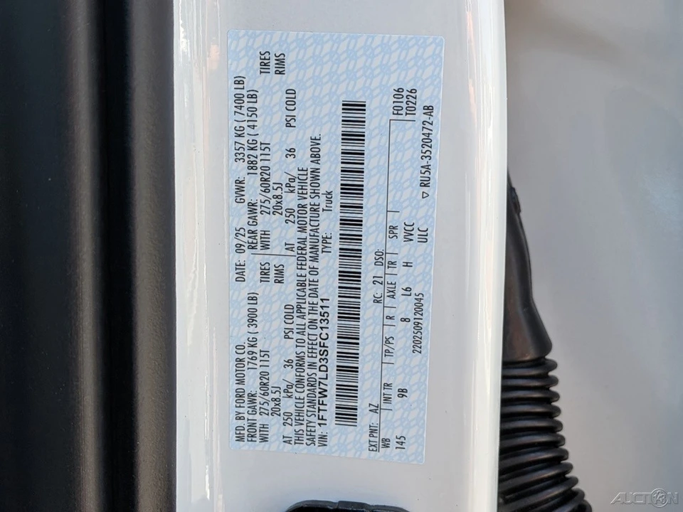 2025 Ford F-150 14th Gen - Image 17 of 18
