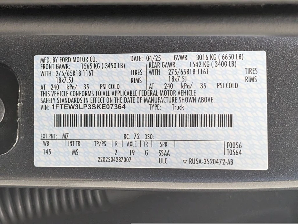 2025 Ford F-150 14th Gen - Image 26 of 31