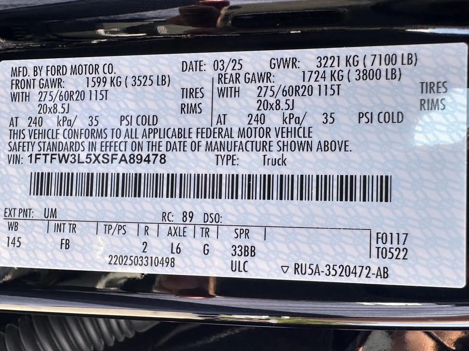 2025 Ford F-150 14th Gen - Image 31 of 31