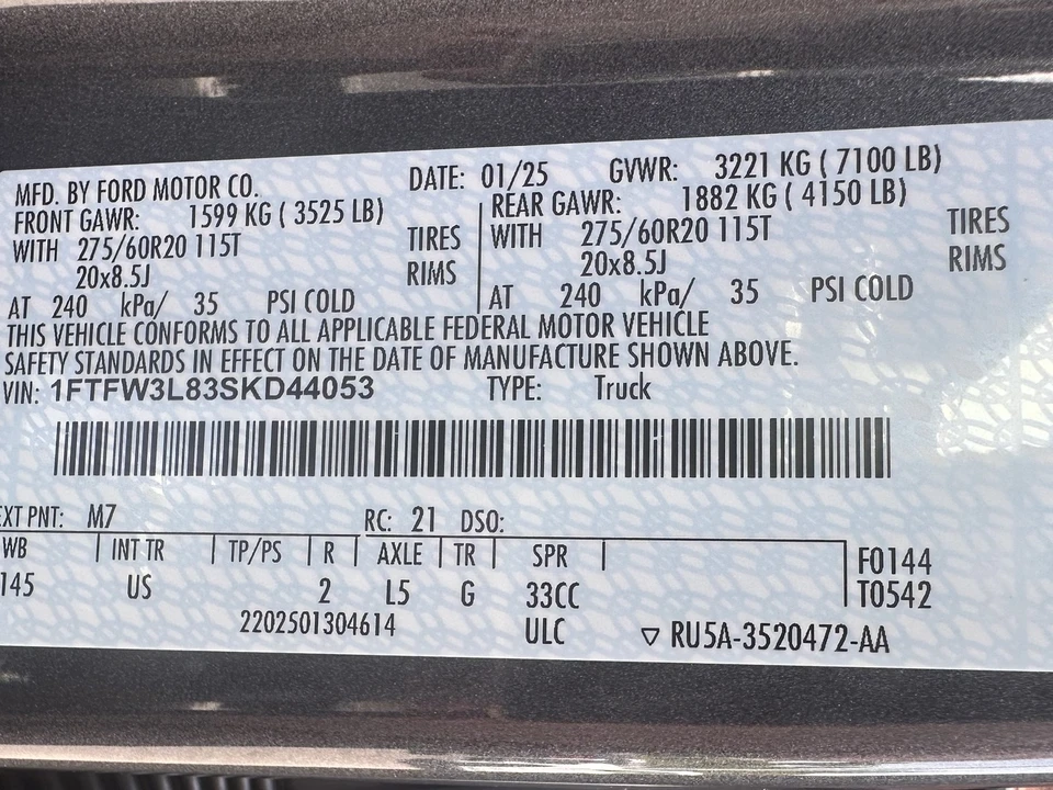 2025 Ford F-150 14th Gen - Image 30 of 30