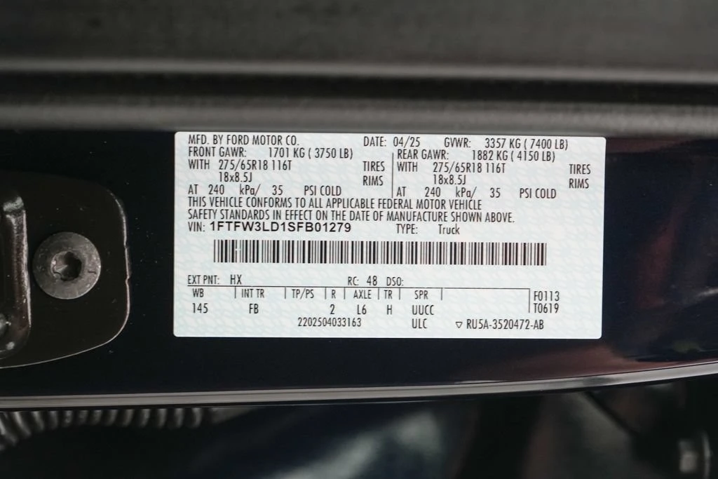 2025 Ford F-150 14th Gen - Image 25 of 25