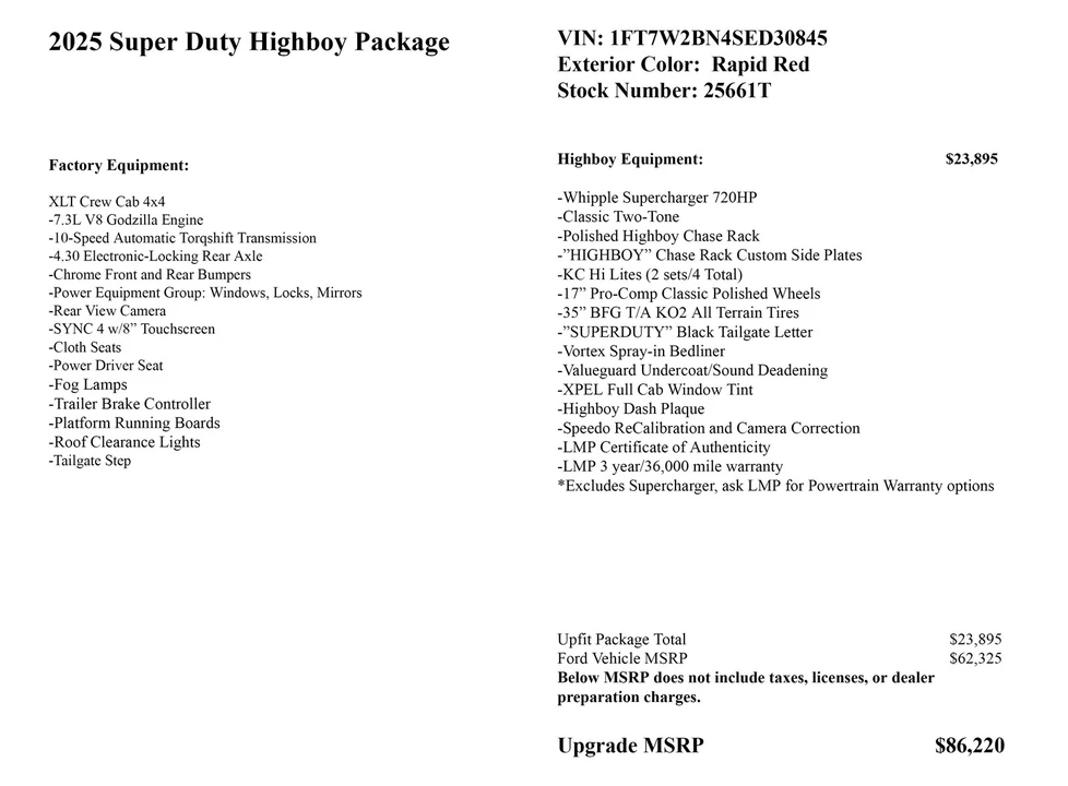 2025 Ford Super Duty 5th Gen - Image 2 of 21