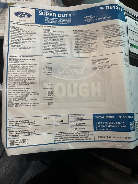 2025 Ford Super Duty 5th Gen - Image 14 of 21