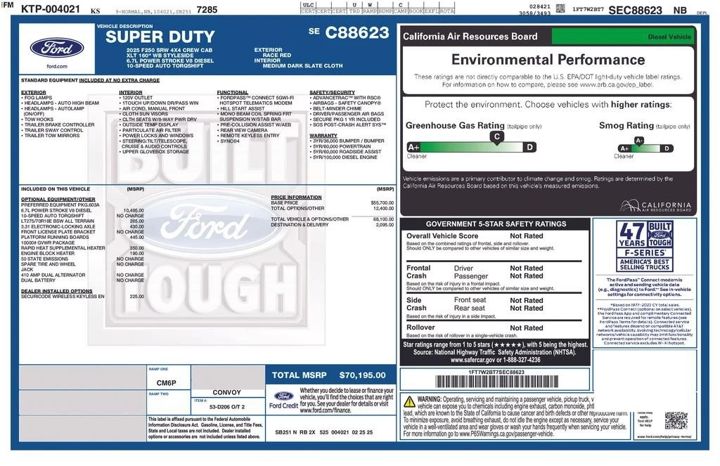 2025 Ford Super Duty 5th Gen - Image 12 of 12