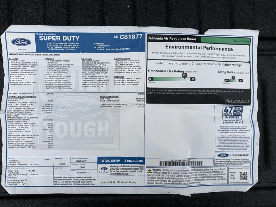 2025 Ford Super Duty 5th Gen - Image 19 of 19