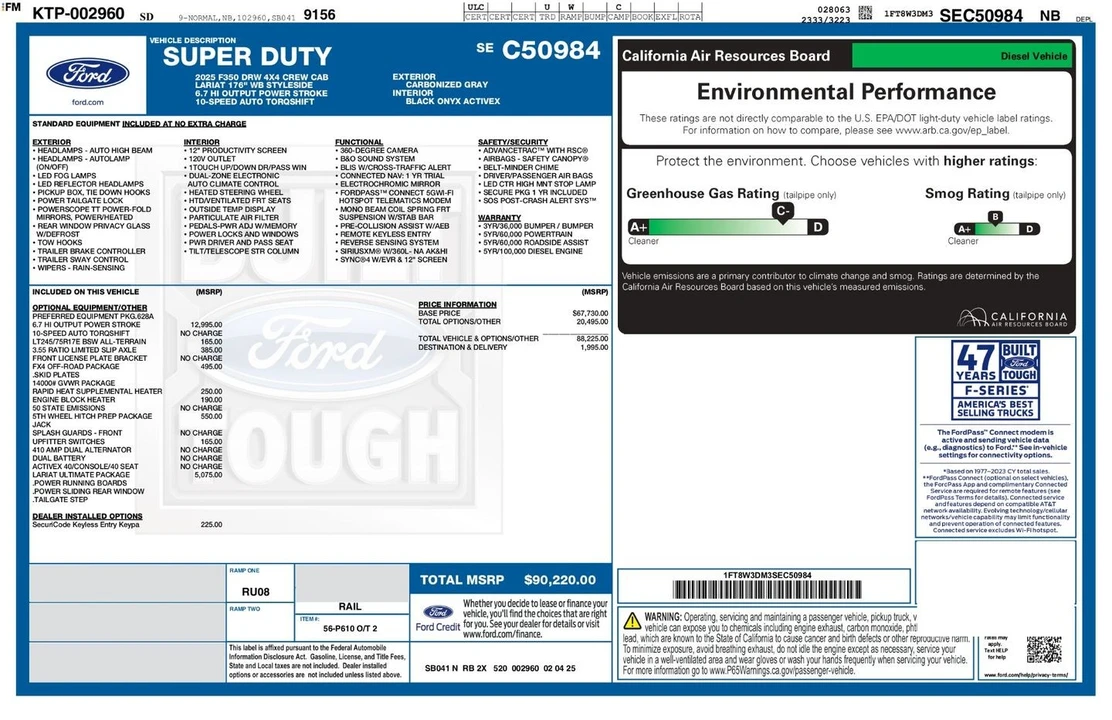 2025 Ford Super Duty 5th Gen - Image 6 of 21