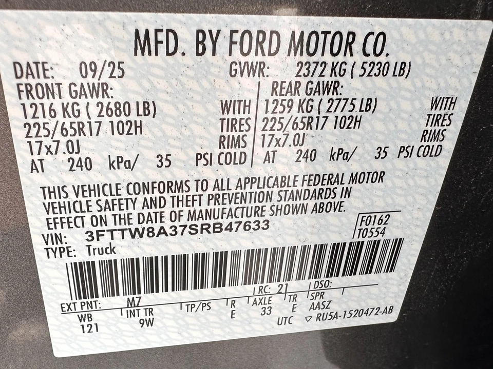 2025 Ford Maverick - Image 30 of 30