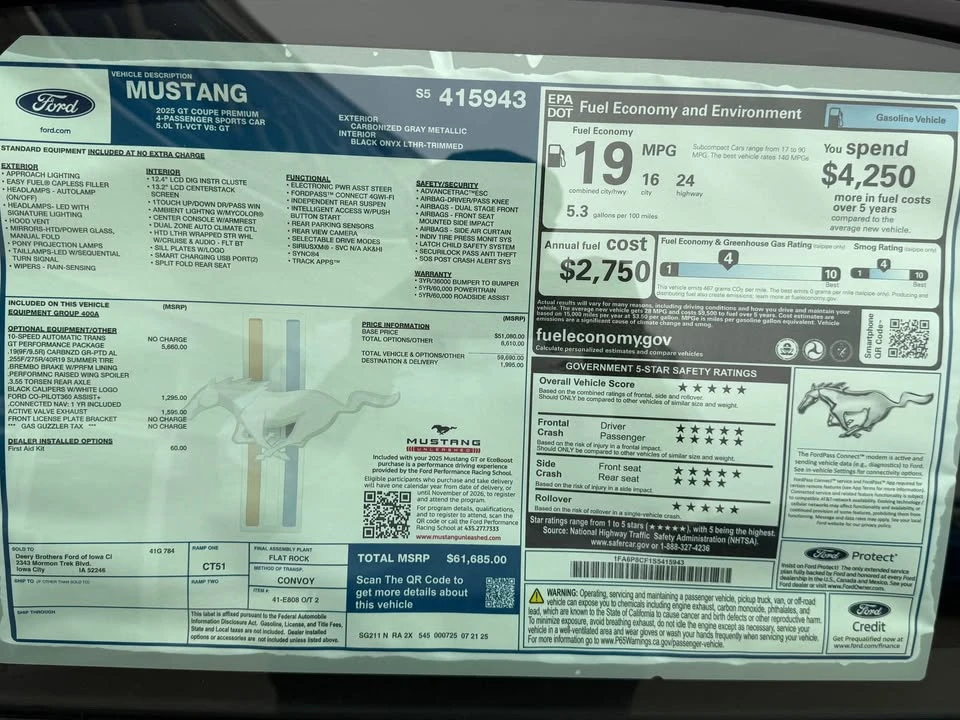 2025 Ford S650 Mustang - Image 12 of 18