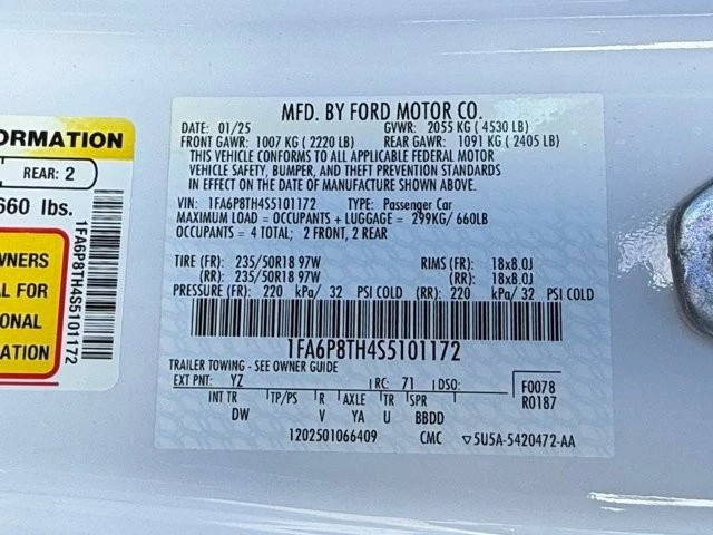 2025 Ford S650 Mustang - Image 30 of 30