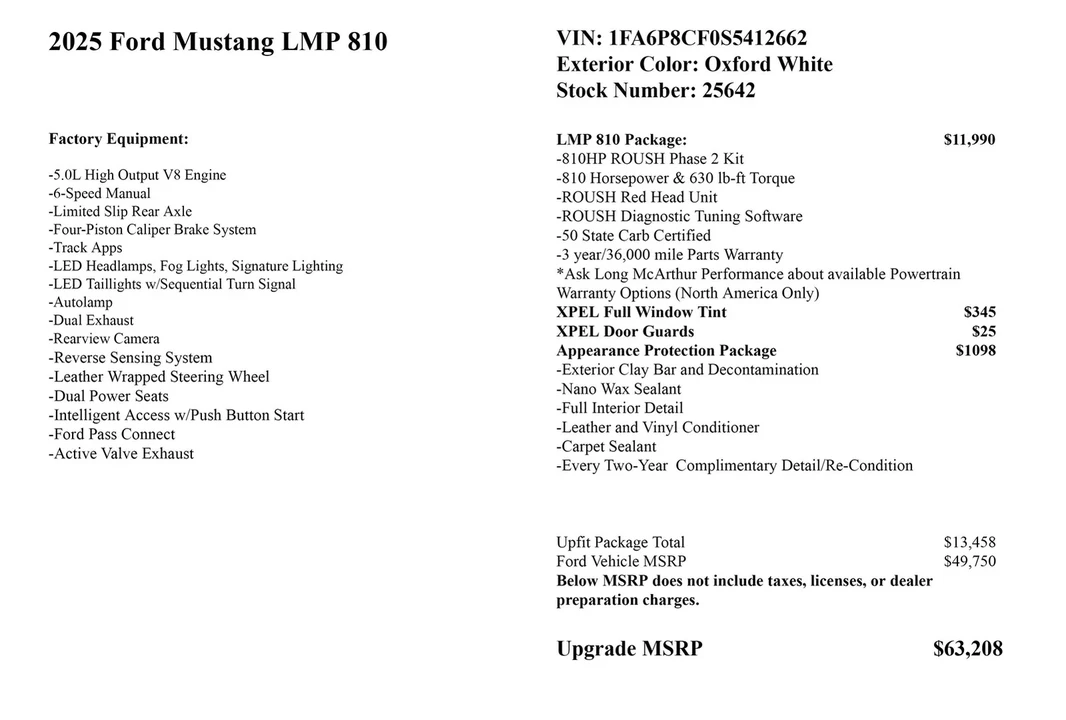 2025 Ford S650 Mustang - Image 2 of 21
