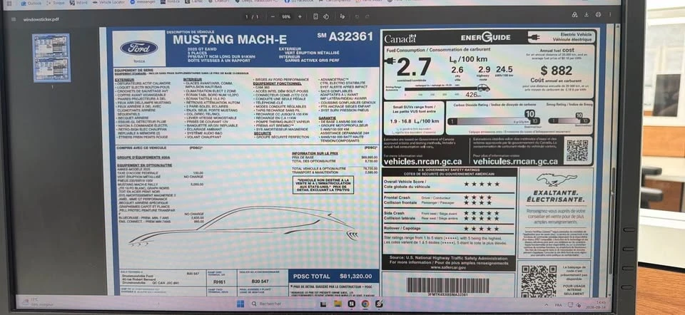 2025 Ford Mustang Mach-E - Image 9 of 9