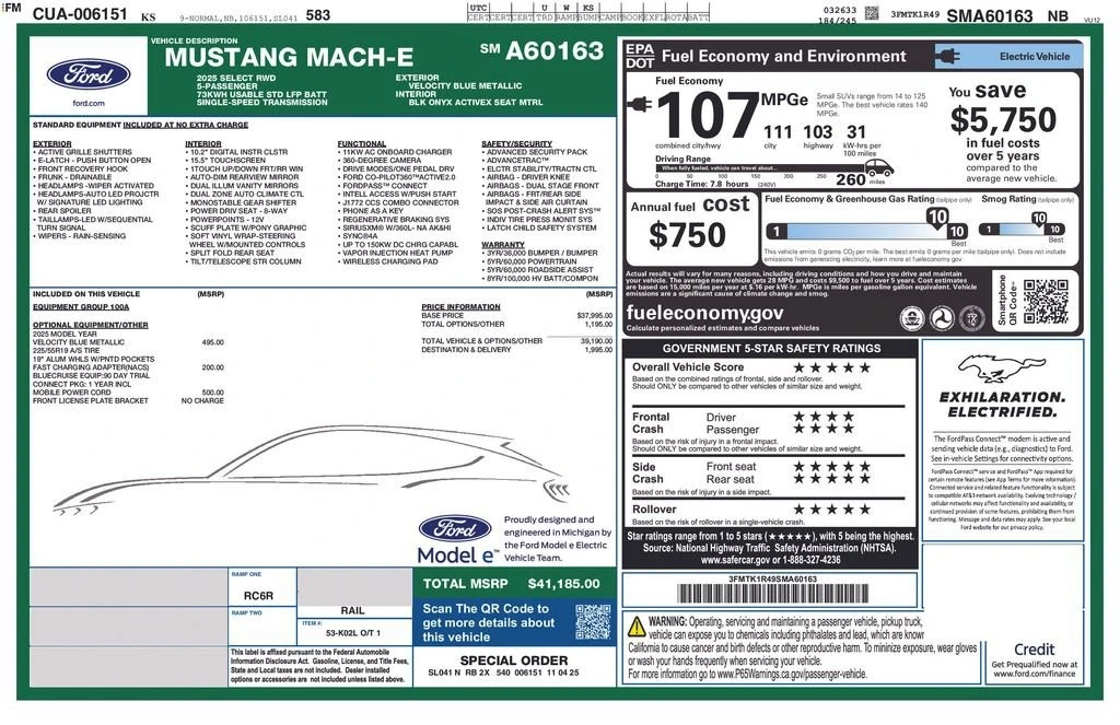 2025 Ford S650 Mustang - Image 28 of 28
