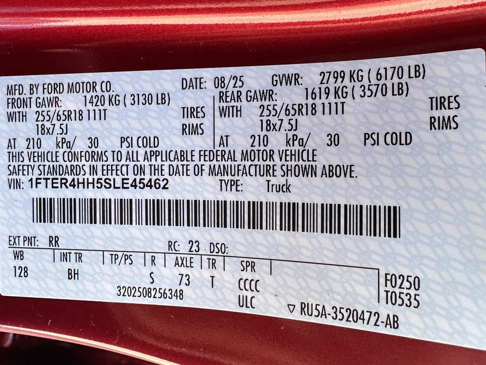 2025 Ford Ranger 5th Gen - Image 30 of 30