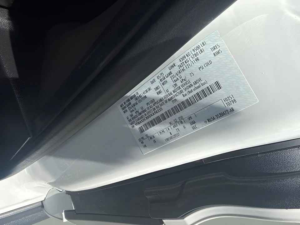 2025 Ford Transit - Image 18 of 21