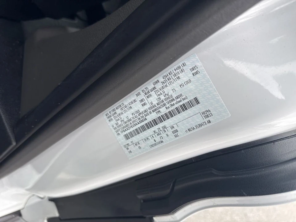 2025 Ford Transit - Image 30 of 31