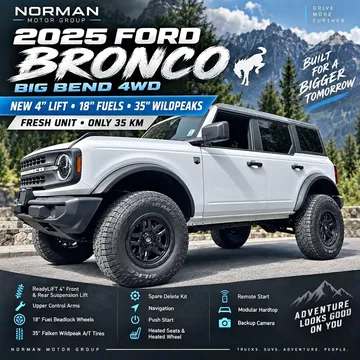2025 Ford Bronco Big Bend